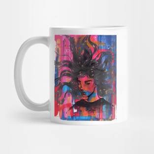 Under Mix media Mug